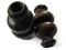 51mm Dark Brown Decorative Tube Beads Vintage Wooden Macrame Beads bN1